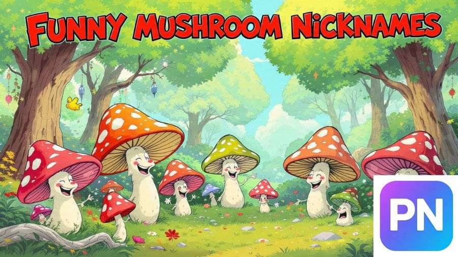 Mushroom Nicknames