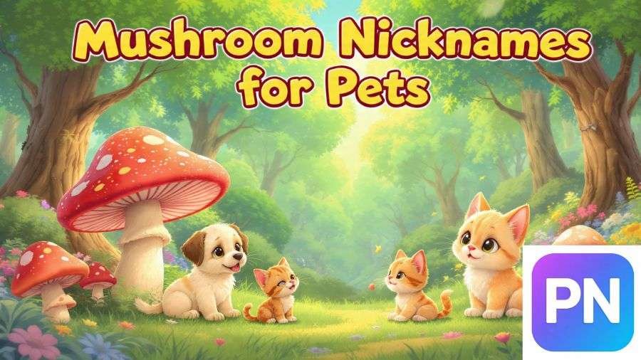 Mushroom Nicknames
