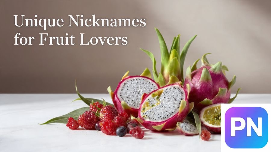 Nicknames for Fruit Lovers