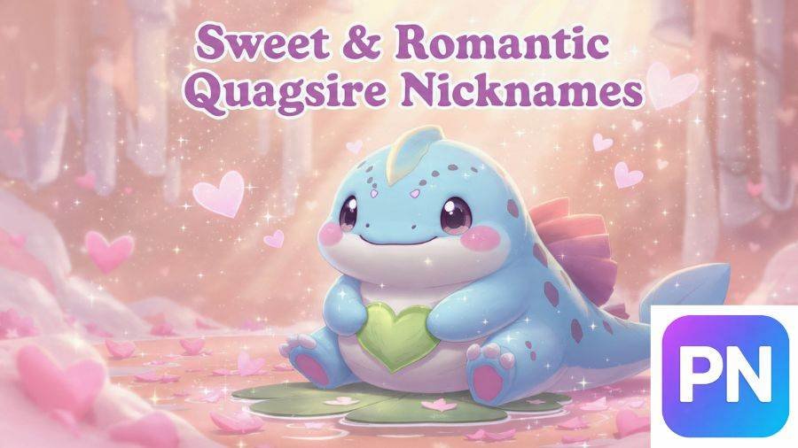 Quagsire Nicknames