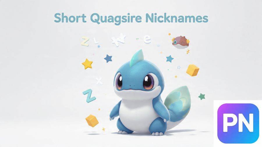 Quagsire Nicknames