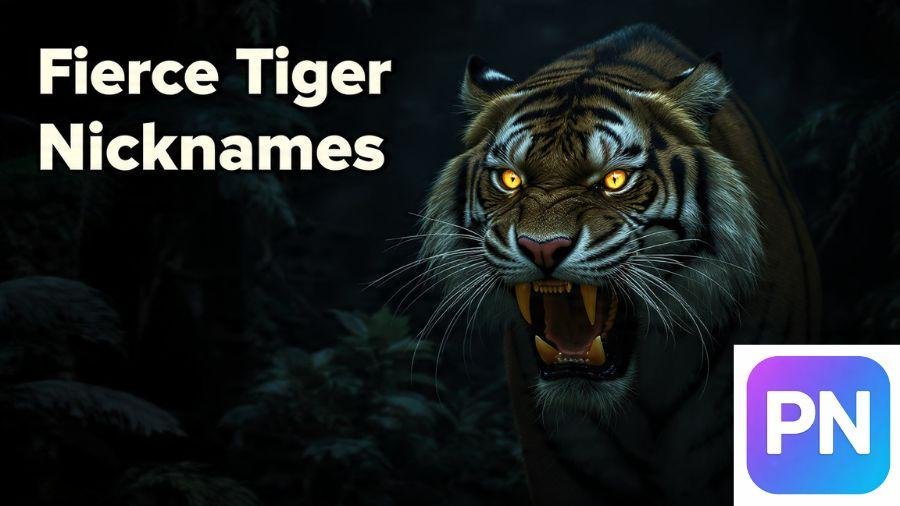 Tiger Nicknames