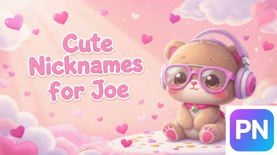 Nicknames for Joe