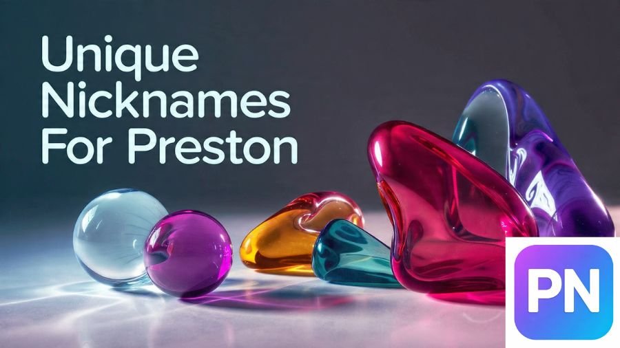 Nicknames For Preston