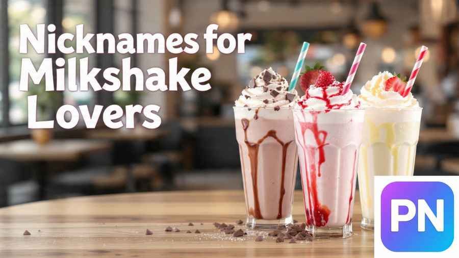 Nicknames for Milkshake Lovers
