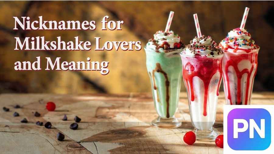 Nicknames for Milkshake Lovers