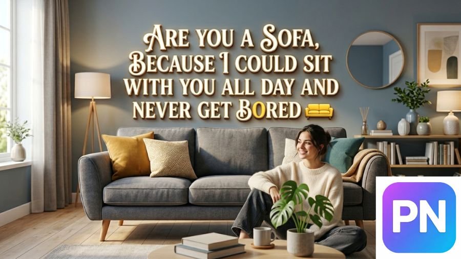 Furniture Pickup Lines