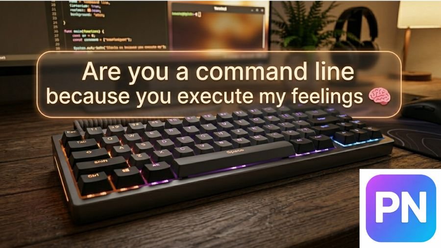 Keyboard Pickup Lines
