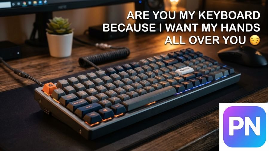 Keyboard Pickup Lines