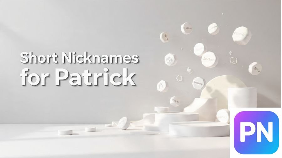 Nicknames for Patrick