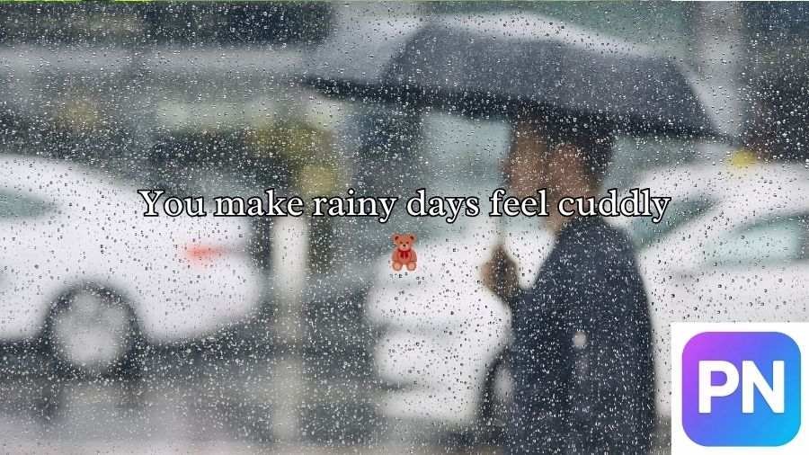 Rain Pickup Lines