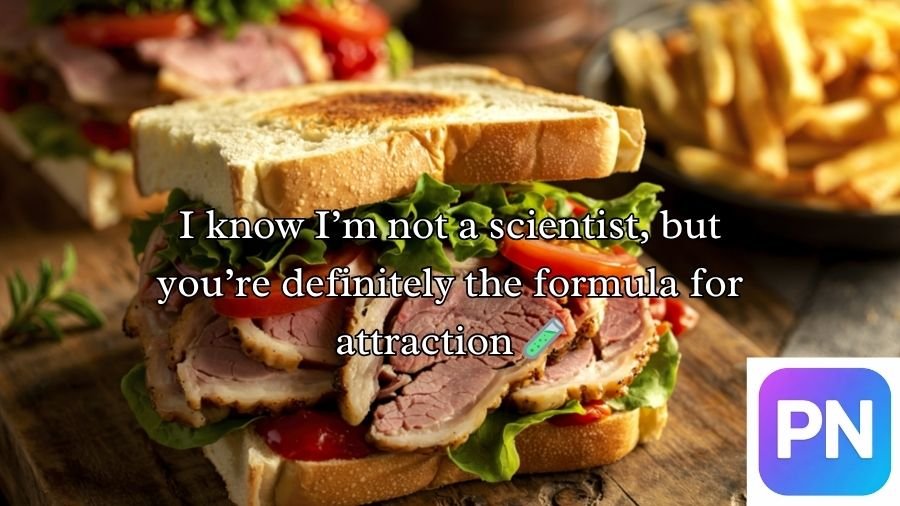 Scrumptious Food Pick-Up Lines