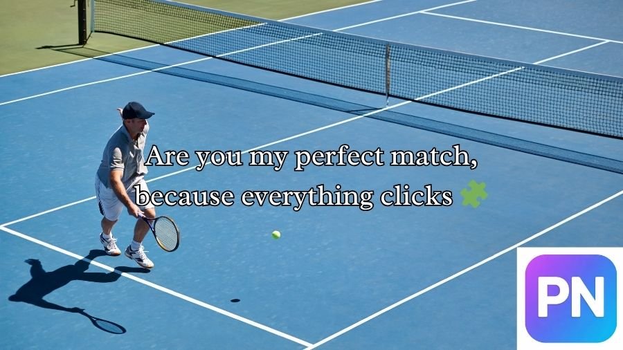 Tennis Pick Up Lines