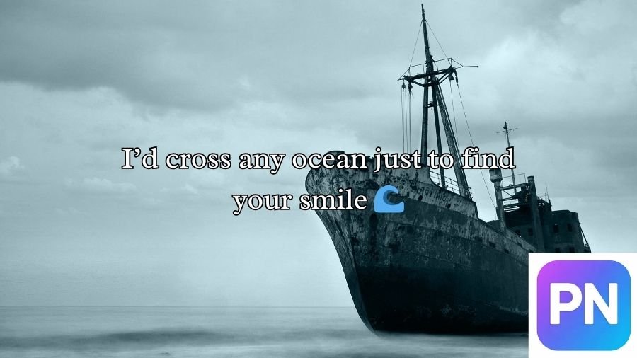 Titanic Pick Up Lines