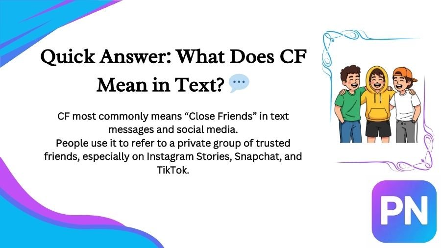 CF Meaning in Text