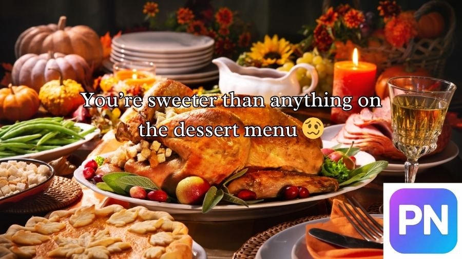 Dinner Pick-Up Lines