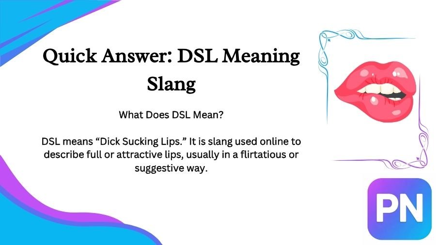 DSL Meaning Slang