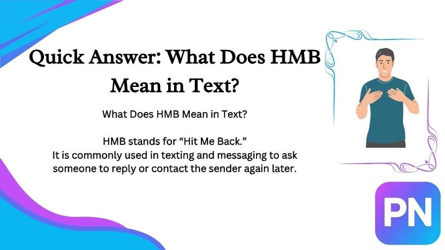 HMB Meaning in Text