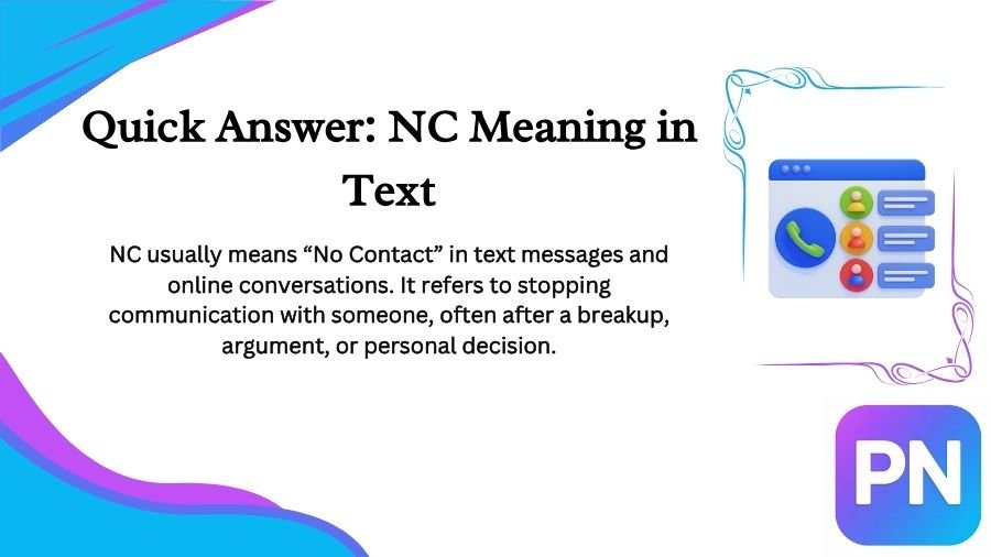 NC Meaning in Text