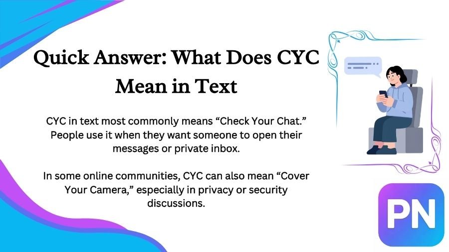What Does CYC Mean in Text