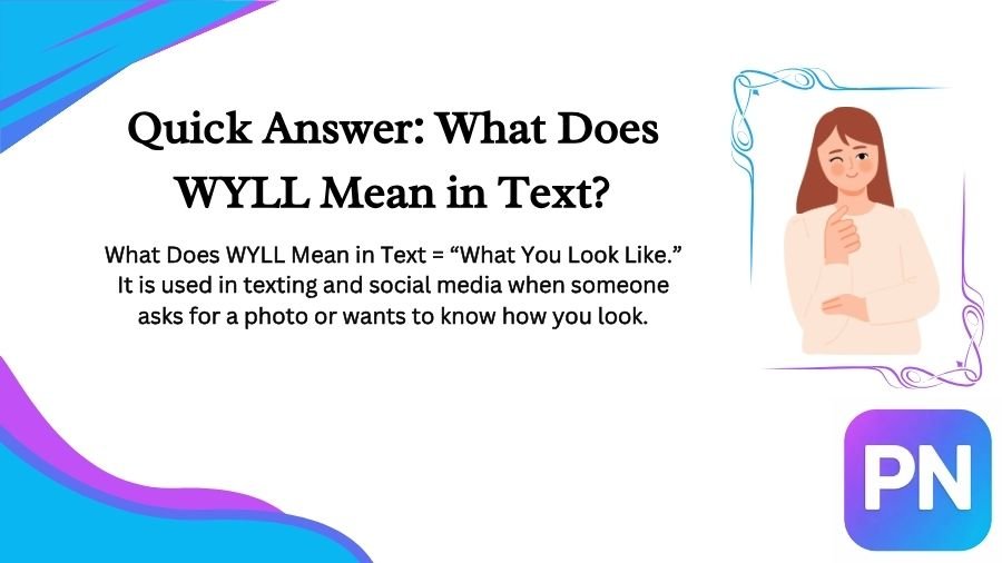 What Does WYLL Mean in Text
