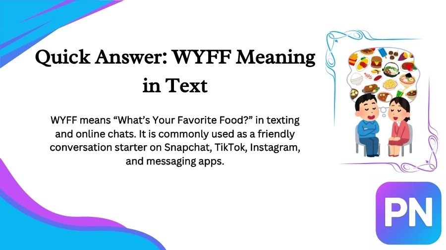 WYFF Meaning in Text