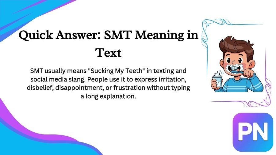 SMT Meaning in Text