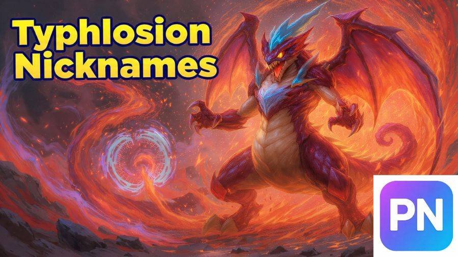 Typhlosion Nicknames