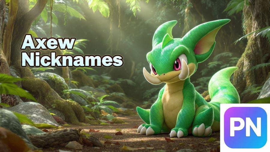 Axew Nicknames