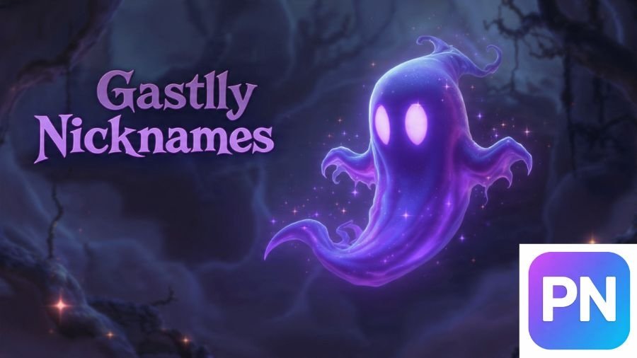 Gastly Nicknames