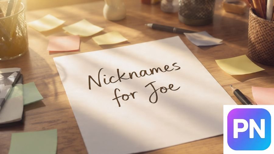 Nicknames for Joe