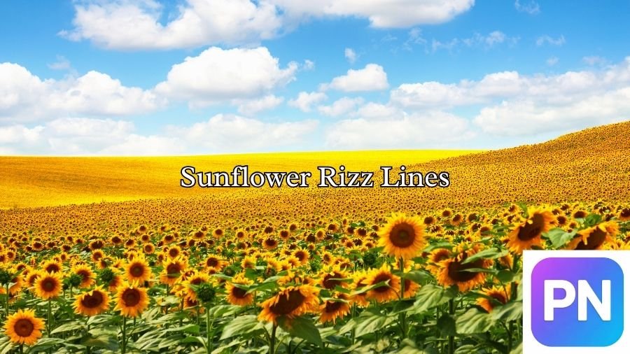 Sunflower Rizz Lines