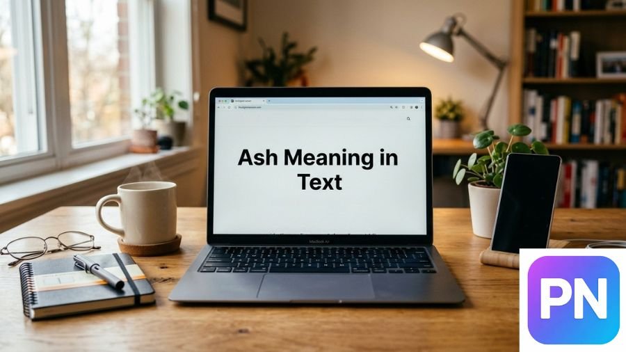 Ash Meaning in Text