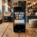 What Does ION Mean in Text