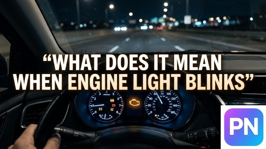 What Does It Mean When Engine Light Blinks