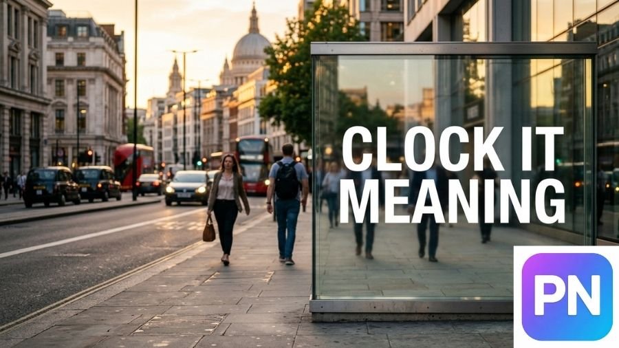Clock It Meaning