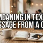 Meaning in Text Message From a Girl