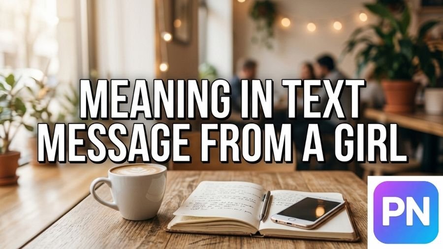 Meaning in Text Message From a Girl