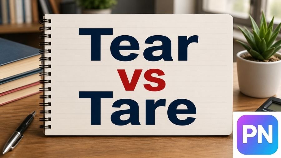 Tear vs Tare
