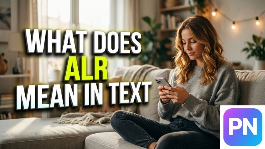 What Does ALR Mean in Text