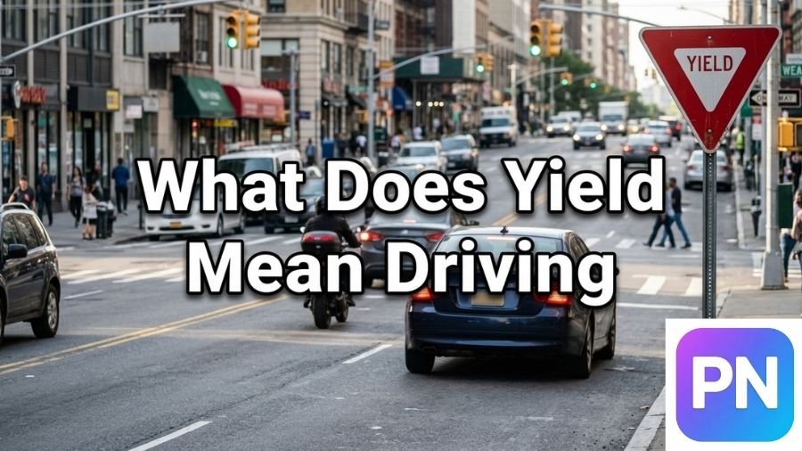 What Does Yield Mean Driving